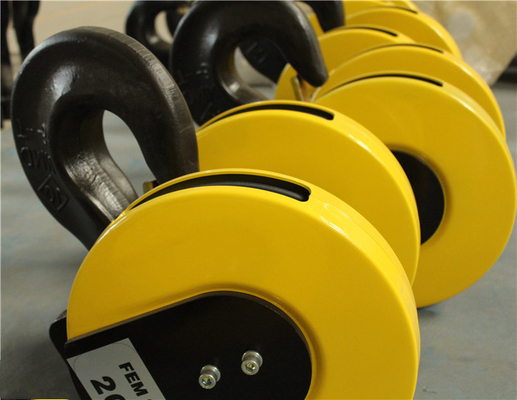Bloques de gancho materiales de la fundición Mini Lifting Crane Hooks 32 toneladas