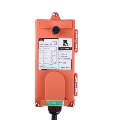 Grúa de pórtico de arriba de For Single Girder del control remoto inalámbrico de F21-E1B