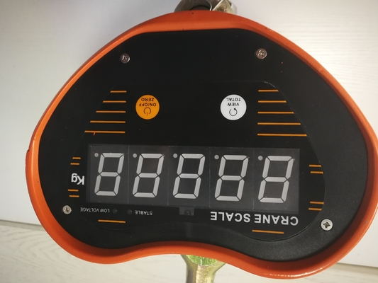 Teléfono conectado en pantalla grande Crane Hanging Weighing Scale Digital 10T remoto de WIFI