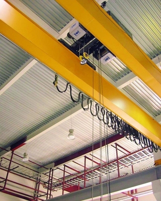 Motor europeo del EOT Crane With Trolley Hoist ABB de la viga del doble del modelo 32T