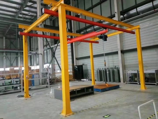 Puente colgante Crane Ceiling Mounted Free Standing 3.2ton del OEM KBK para el puesto de trabajo