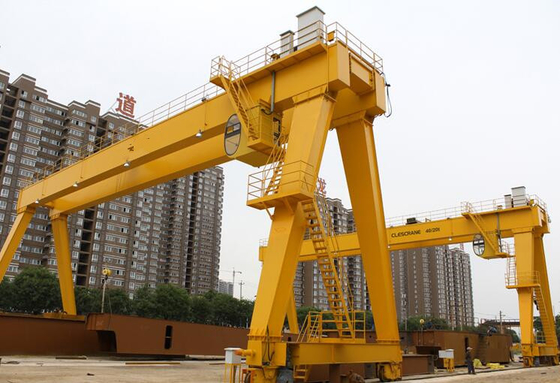 capacidad de la grúa de pórtico de los 42M Span Trussed Type 75ton en astillero