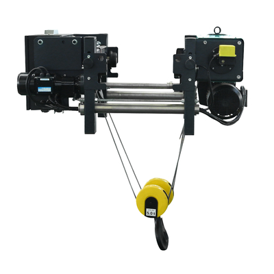 alzamiento de cuerda de arriba de alambre de Crane Low Headroom European Type de la viga del doble 20ton