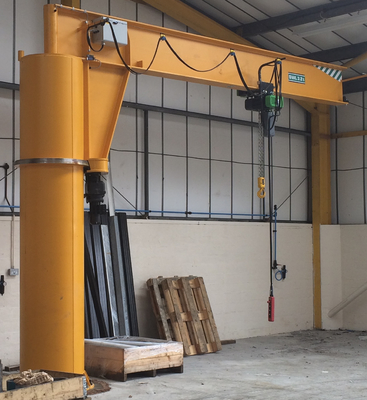 Grúa de Pillar Crane Floor Mounted Cantilever Jib del modelo de BZ de 3,2 toneladas