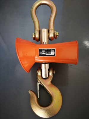 Ejecución electrónica colgante Crane Weight Scale de Digitaces del equipo de elevación del gancho 10 toneladas