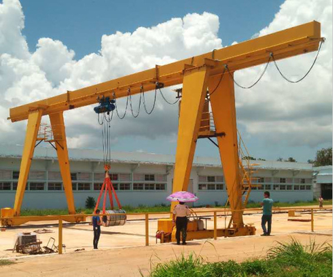 Sola grúa de pórtico de la viga de la carretilla móvil 5 Ton Electric Hoist
