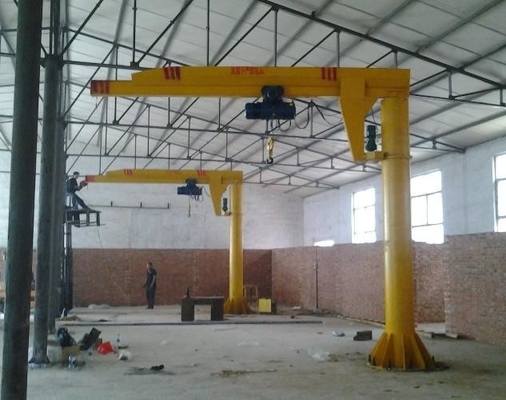 Columna que gira la carga de elevación de Jib Crane 20t del mecanismo del alzamiento eléctrico
