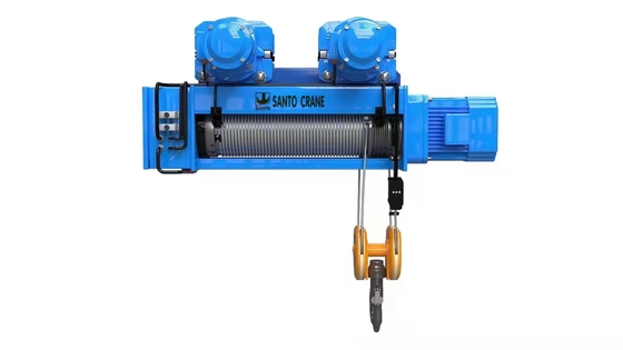 La orientación exacta 2 Ton Wire Rope Hoist With motorizó la carretilla 220V~480V