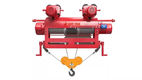 CD1/MD1 tipo 5 de poca potencia Ton Electric Wire Rope Hoist para la construcción