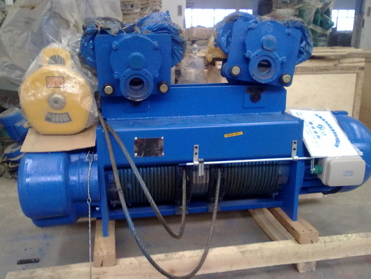 El acero de Wire Rope Hoists del modelo del CD de 5 toneladas telegrafía la altura eléctrica de los 35m