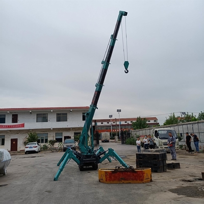 Grúa elevadora de araña de 5 toneladas y 16 metros para espacios estrechos