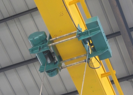 Cabina de 20 t / control remoto grúa superior de viga única montada en el techo