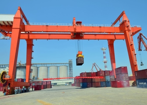 Pórtico móvil portátil Crane For Containers del envase