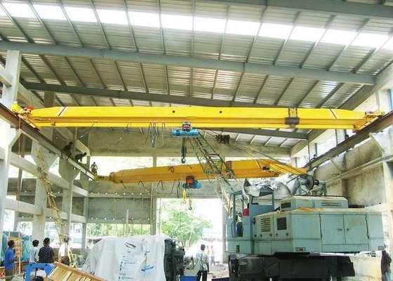 Instalación de grúa de sola viga de suelo / techo montada a 3-8 m/min