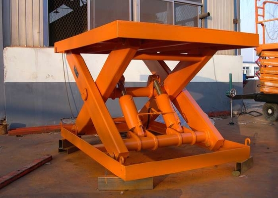 Elevación eléctrica de SANTO Stationary Hydraulic 3 Ton Scissor Lift 5.5KW para la construcción