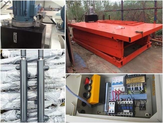 Elevación eléctrica de SANTO Stationary Hydraulic 3 Ton Scissor Lift 5.5KW para la construcción