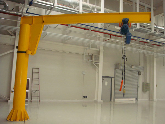 Pilar giratorio Jib Crane de Jib Crane Hoisting Equipment Column Fixed del brazo oscilante