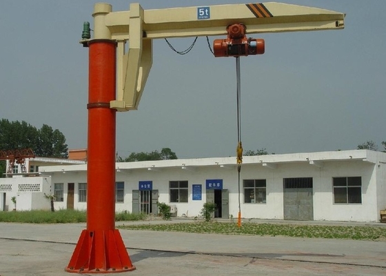 Pilar giratorio Jib Crane de Jib Crane Hoisting Equipment Column Fixed del brazo oscilante