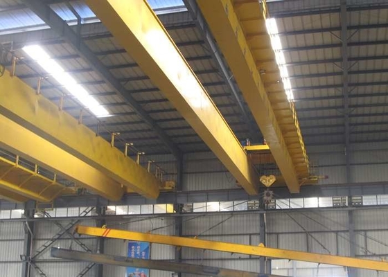 grúa aérea de la carretilla del alzamiento de la velocidad del doble 32ton para la bobina de elevación