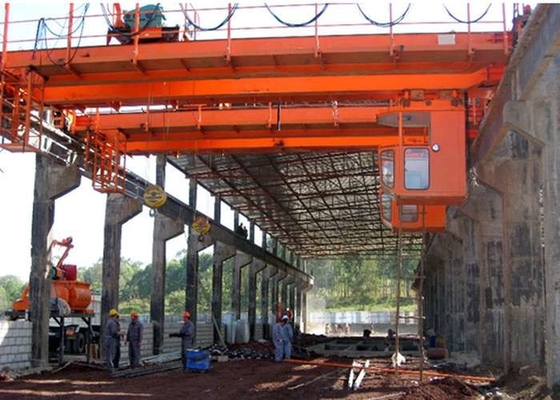 grúa de arriba de la viga del doble 550T