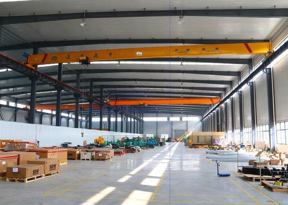 1T-20T sola viga Crane SANTO Overhead Electric Hoist Crane que viaja de arriba
