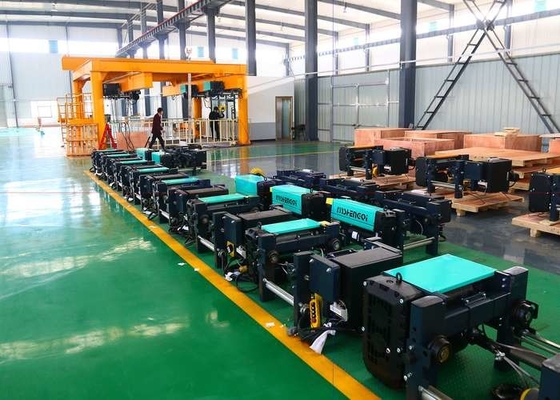 1T-20T sola viga Crane SANTO Overhead Electric Hoist Crane que viaja de arriba