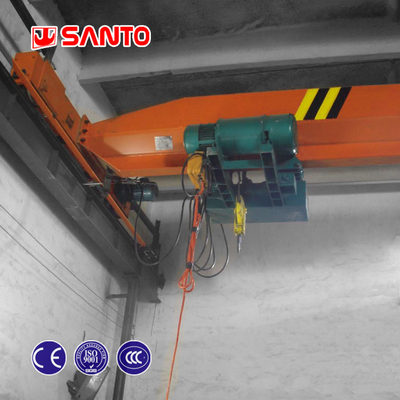 Grúa montada en el piso / techo con sola viga 6-30 m Alturas de elevación