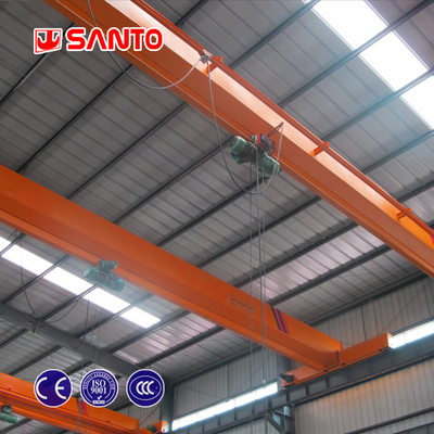 ISO 1T 20T a la sola viga industrial Crane With Electric Hoist de arriba