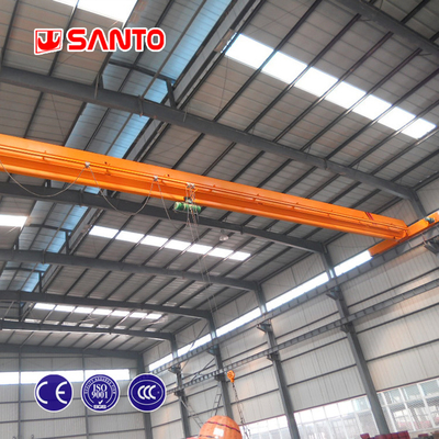 ISO 1T 20T a la sola viga industrial Crane With Electric Hoist de arriba