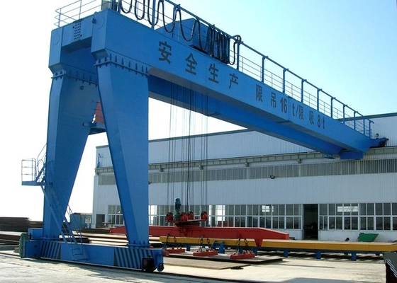 Del doble 100T de la viga grúa versátil de Crane Widely Used Semi Goliath del pórtico semi