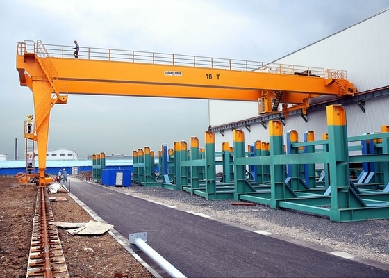 Del doble 100T de la viga grúa versátil de Crane Widely Used Semi Goliath del pórtico semi