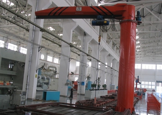 Pilar giratorio Jib Crane de Jib Crane Hoisting Equipment Column Fixed del brazo oscilante