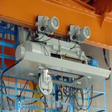 viga Crane With Heat Resistance Shield de arriba de la fundición de la altura de la elevación de los 6-20m sola