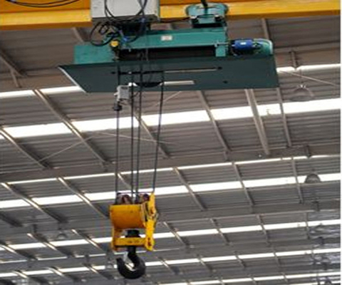 viga Crane With Heat Resistance Shield de arriba de la fundición de la altura de la elevación de los 6-20m sola