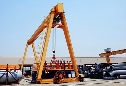Pórtico eléctrico resistente Crane For Construction del alzamiento 3T-32T del viento