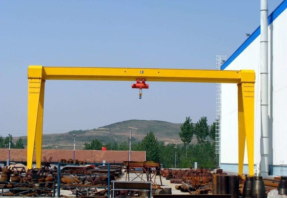 Pórtico eléctrico resistente Crane For Construction del alzamiento 3T-32T del viento