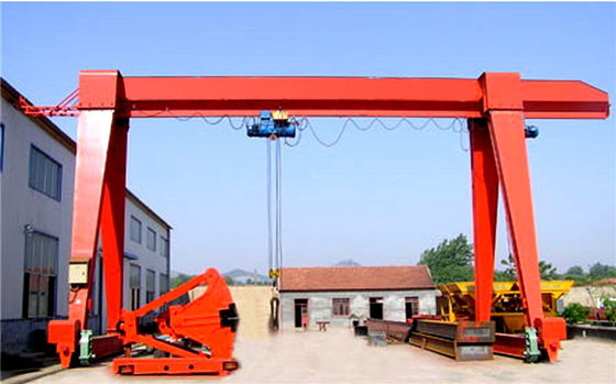 tonelada móvil montada sobre carriles 25 Ton Overhead Crane de la tonelada 20 de la grúa de pórtico de 380V 60HZ 15