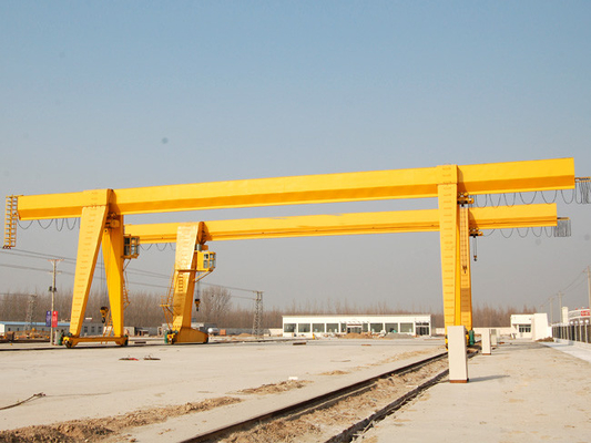 grúa de piedra de Crane Goods Yard Marble Granite del solo pórtico del haz del marco de 5T 10T 20T A