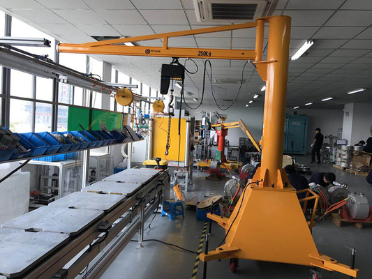 ODM del OEM brazo oscilante Jib Crane Flexible Rotation de los 650cm a del 1000cm