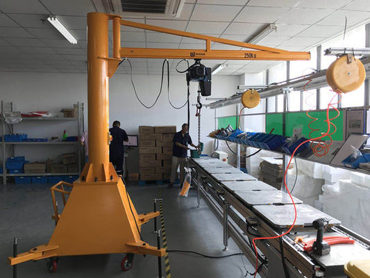ODM del OEM brazo oscilante Jib Crane Flexible Rotation de los 650cm a del 1000cm