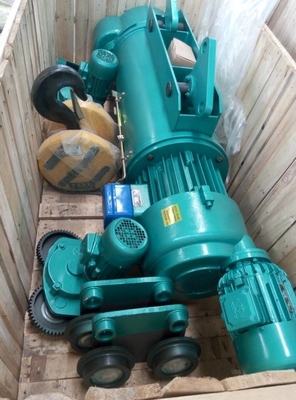 Alzamiento de cuerda resistente de alambre de Monorial de la sola viga de la grúa de arriba 10t 8m/Min