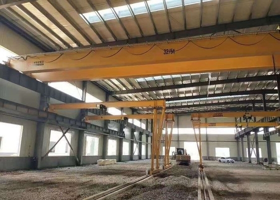 Viga tamaño pequeño Crane For Workshop High Configuration de arriba del doble 16ton