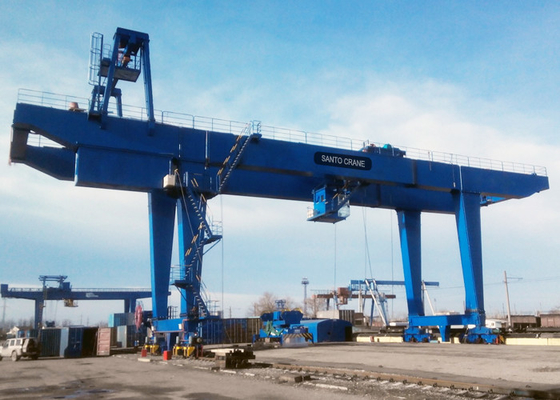 40' 20' resistentes envase Crane Prevent Swinging And Twisting del puerto