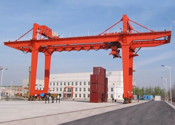 Pórtico móvil portátil Crane For Containers del envase