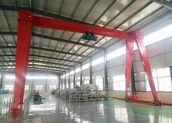 Almacena el pórtico porta Crane With Hook del alzamiento eléctrico 1-20t
