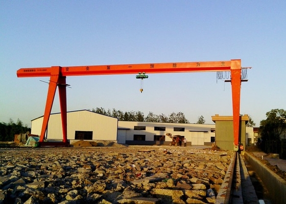 Sola viga Goliath Crane 5 del palmo eléctrico industrial de Ton To 30 Ton Gantry Crane 4.5m