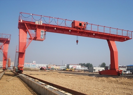 Velocidad de elevación 8m/Min Single Girder Gantry Crane del ODM con el alzamiento eléctrico