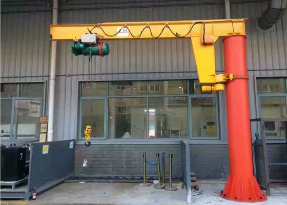 125Kg-5000Kg fijó la columna montó a Jib Crane rotación de 360 grados