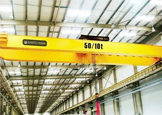 Puente de arriba Crane With Steel Wire Rope del torno abierto M3-M8 del 1BM-5M