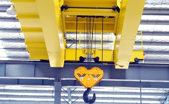 Puente de arriba Crane With Steel Wire Rope del torno abierto M3-M8 del 1BM-5M